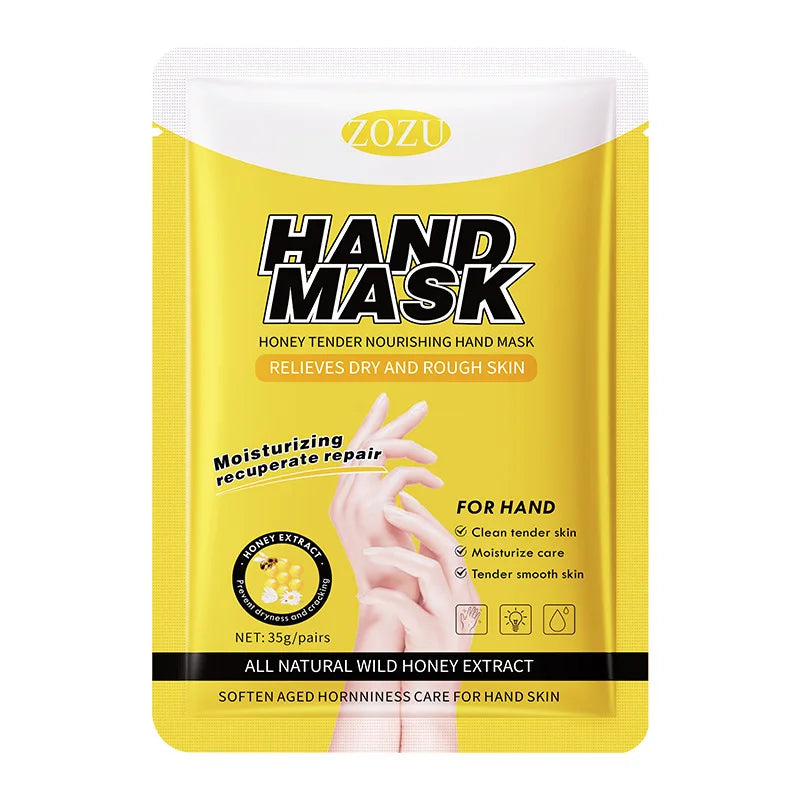 10 Pairs Honey Hand Mask Hands skincare Masks Moisturizing Nourishing Hydrating Tendering Smoothing Hands Skin Care Products Viralgem Store