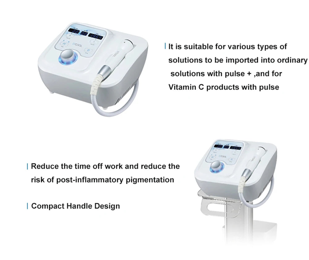 2024 NEW Dcool Portable Cool + Hot + EMS For Skin Tightening Anti Puffiness Facial Electroporation Machine Beauty Device