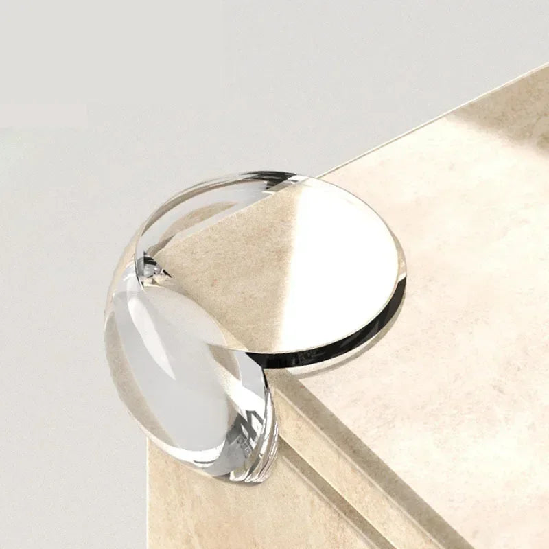 4/10pcs Children Anti Collision Corner Edge Protection Guards Baby Safety Corner Silicone Protector Table Soft Transparent