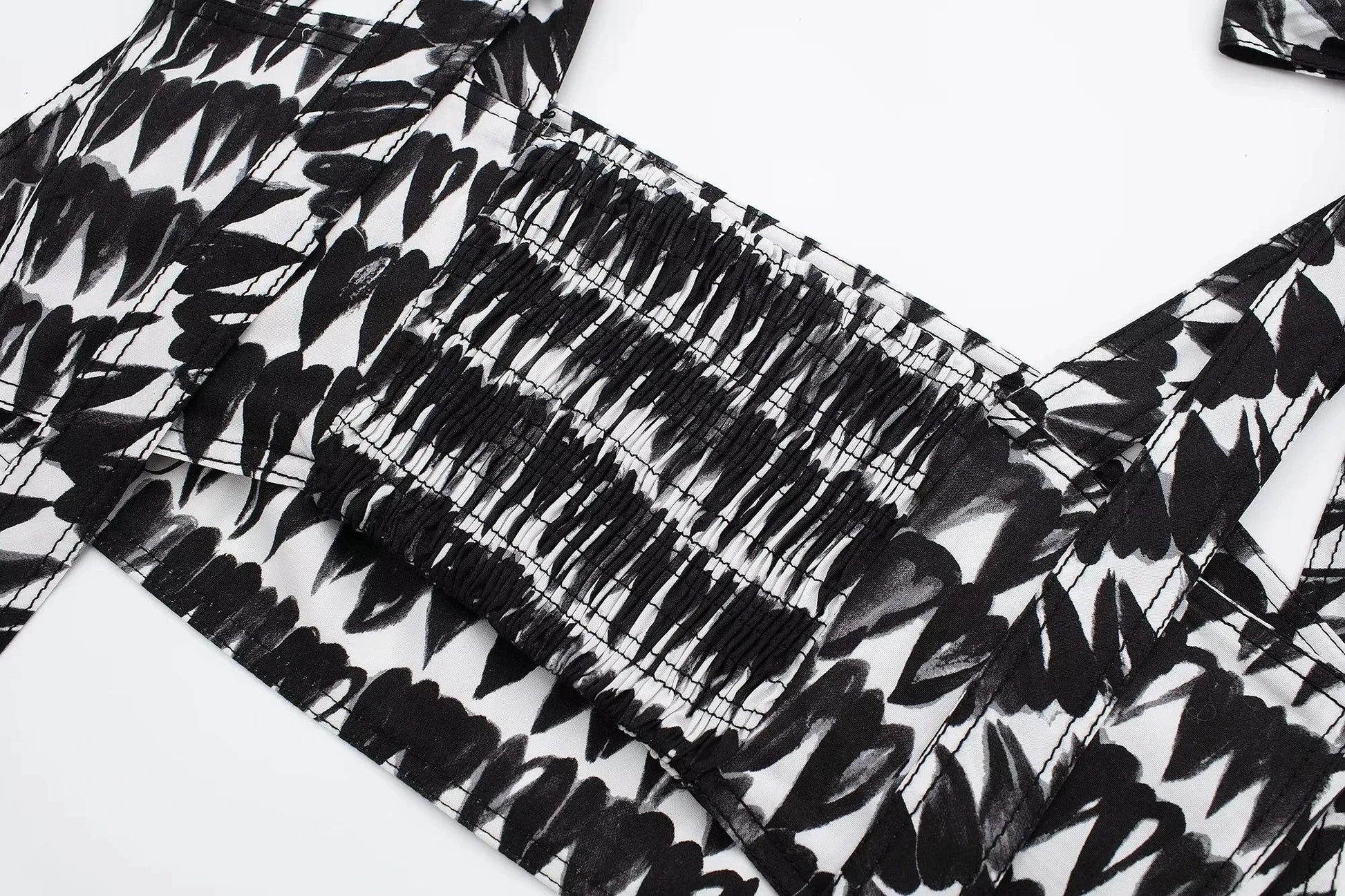 TRAFZA Women Fashion Geometric Print Skirt Zipper Fly High Waist Slim Midi Skirts Vintage Y2k 2024 Women Casual Streetwear TRAF Viralgem Store