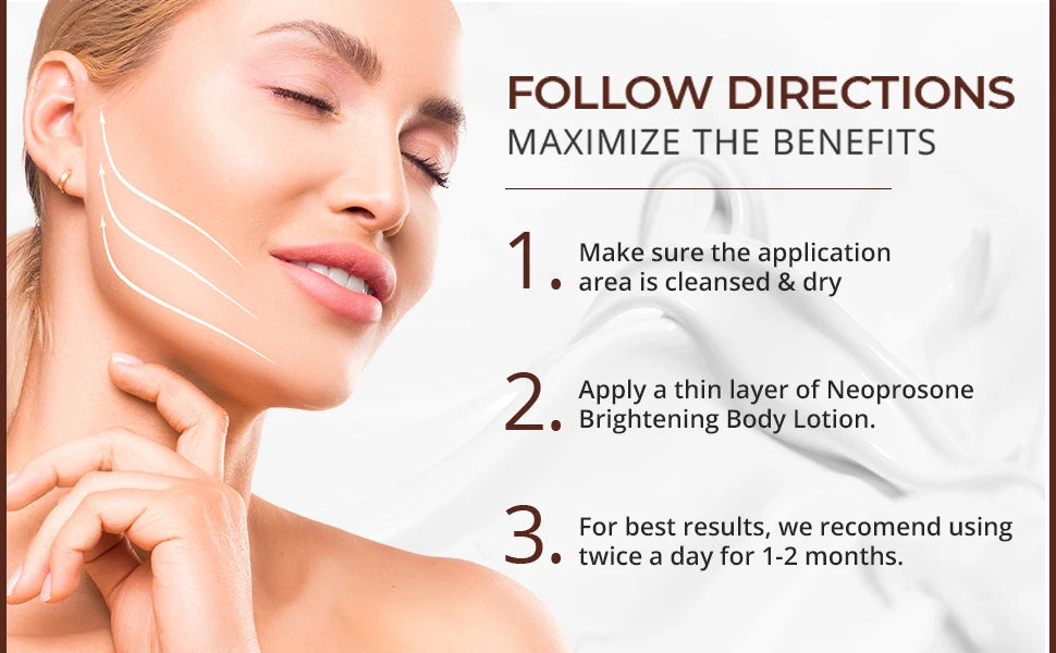 500ml Whitening Body Lotion ALPHA Hydroxy Acids+Vitamin C&E See Results In 3 Days Moisturizing Lightening Body Cream Lotion Skin