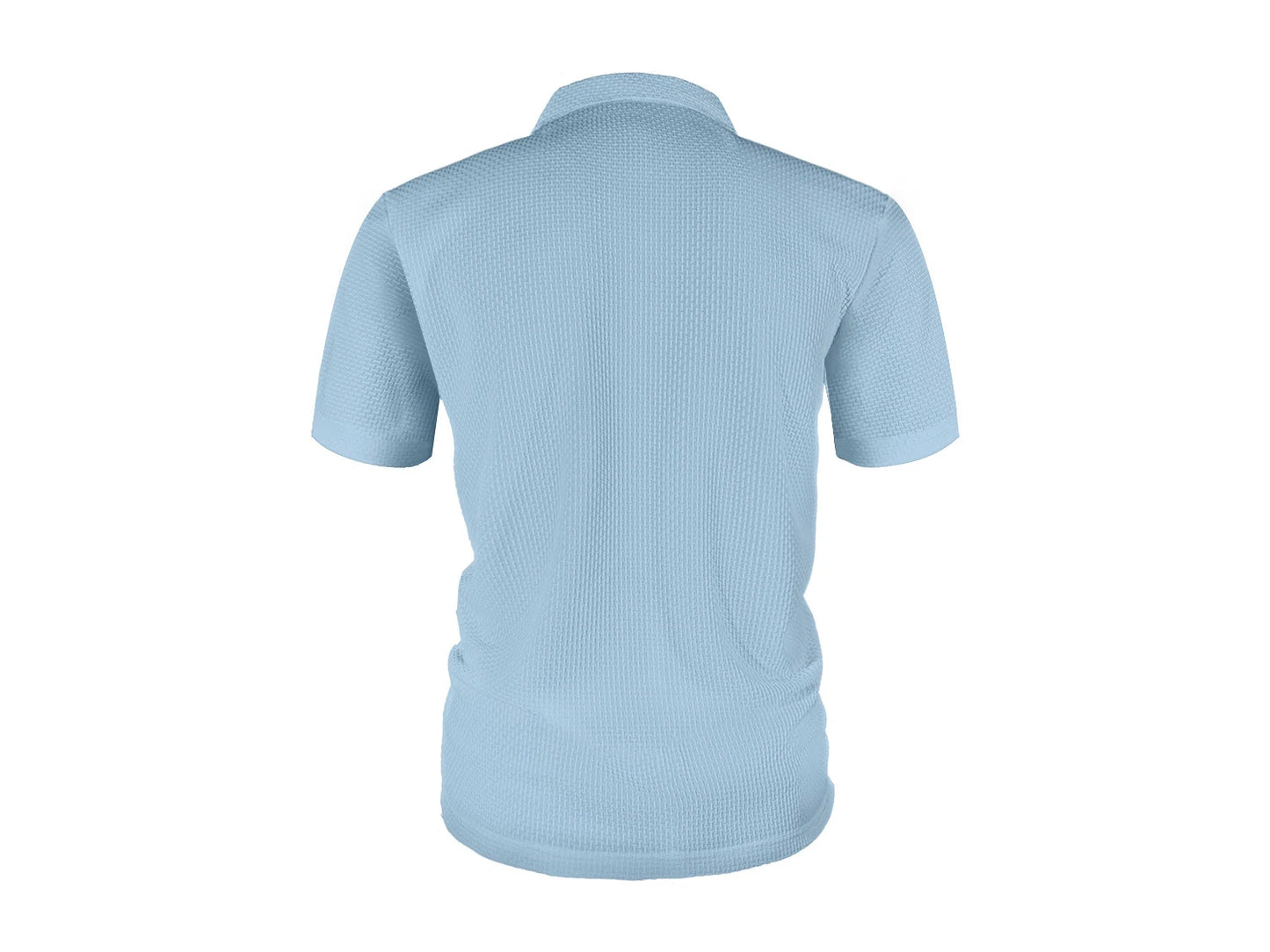 Summer ice silk lapel pocket POLO shirt, men's short-sleeved T-shirt, men's clothing top
