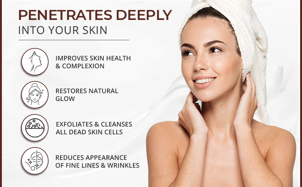 500ml Whitening Body Lotion ALPHA Hydroxy Acids+Vitamin C&E See Results In 3 Days Moisturizing Lightening Body Cream Lotion Skin