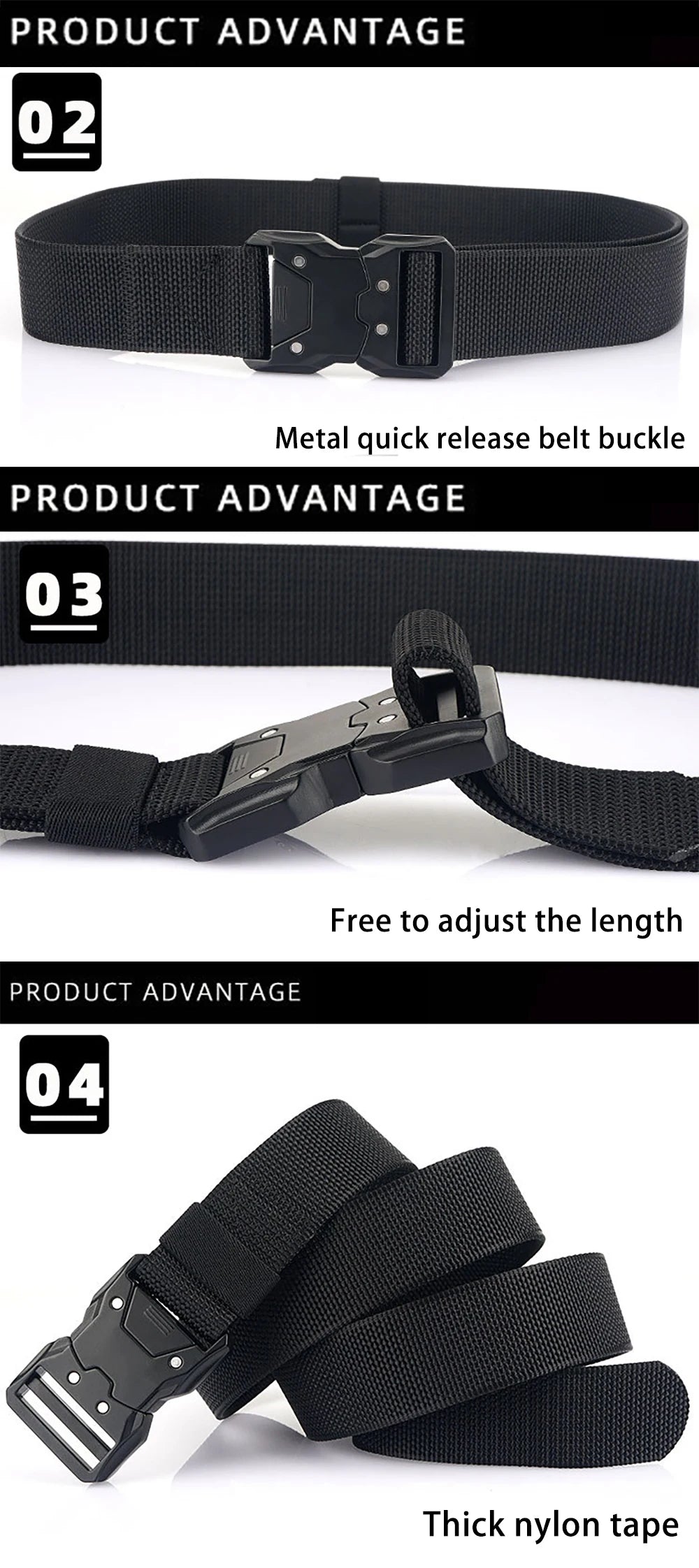 1pc Men's Belt Outdoor Tactical Belt Multi-Function Buckle Nylon Belt High Quality Alloy Buckle Belt Sports Canvas Neutral Belts