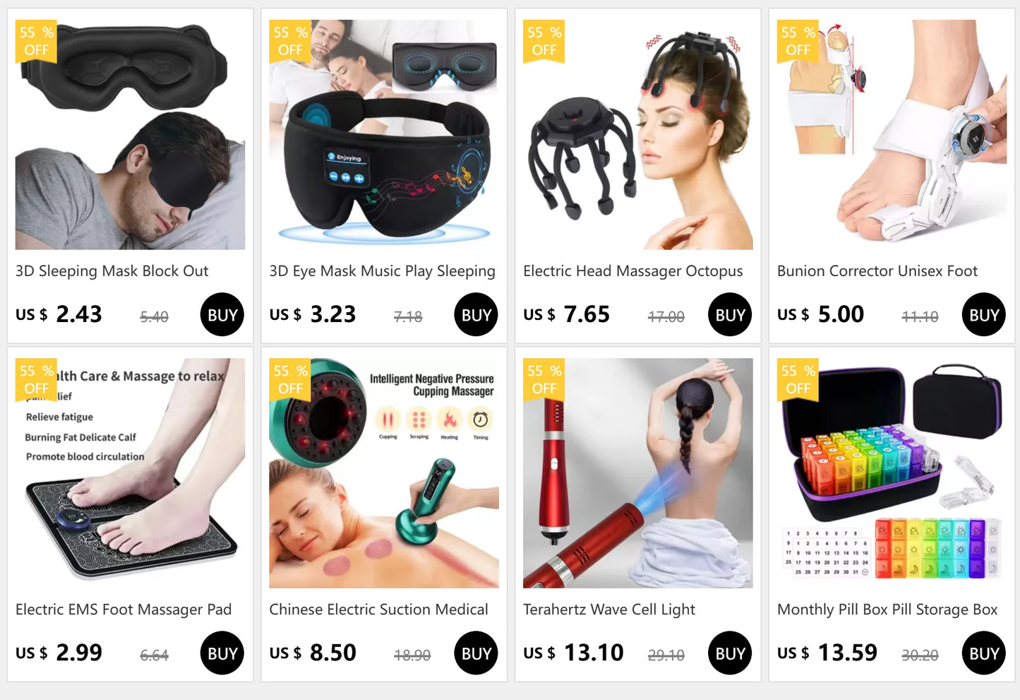 Toe Separator Hallux Valgus Bunion Corrector Orthotics Feet Bone Thumb Adjuster Correction Pedicure Sock Straightener