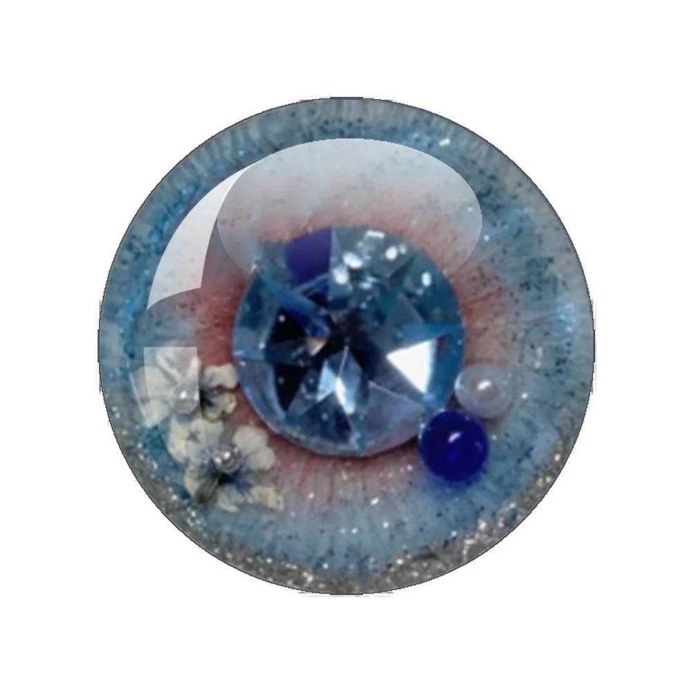 6 Pairs/bag Glass Eyes For DIY Dolls Crafts Accessories Eye Round Cabochon for Blythe Doll's Chips DIY Jewelry Making Supplies Viralgem Store