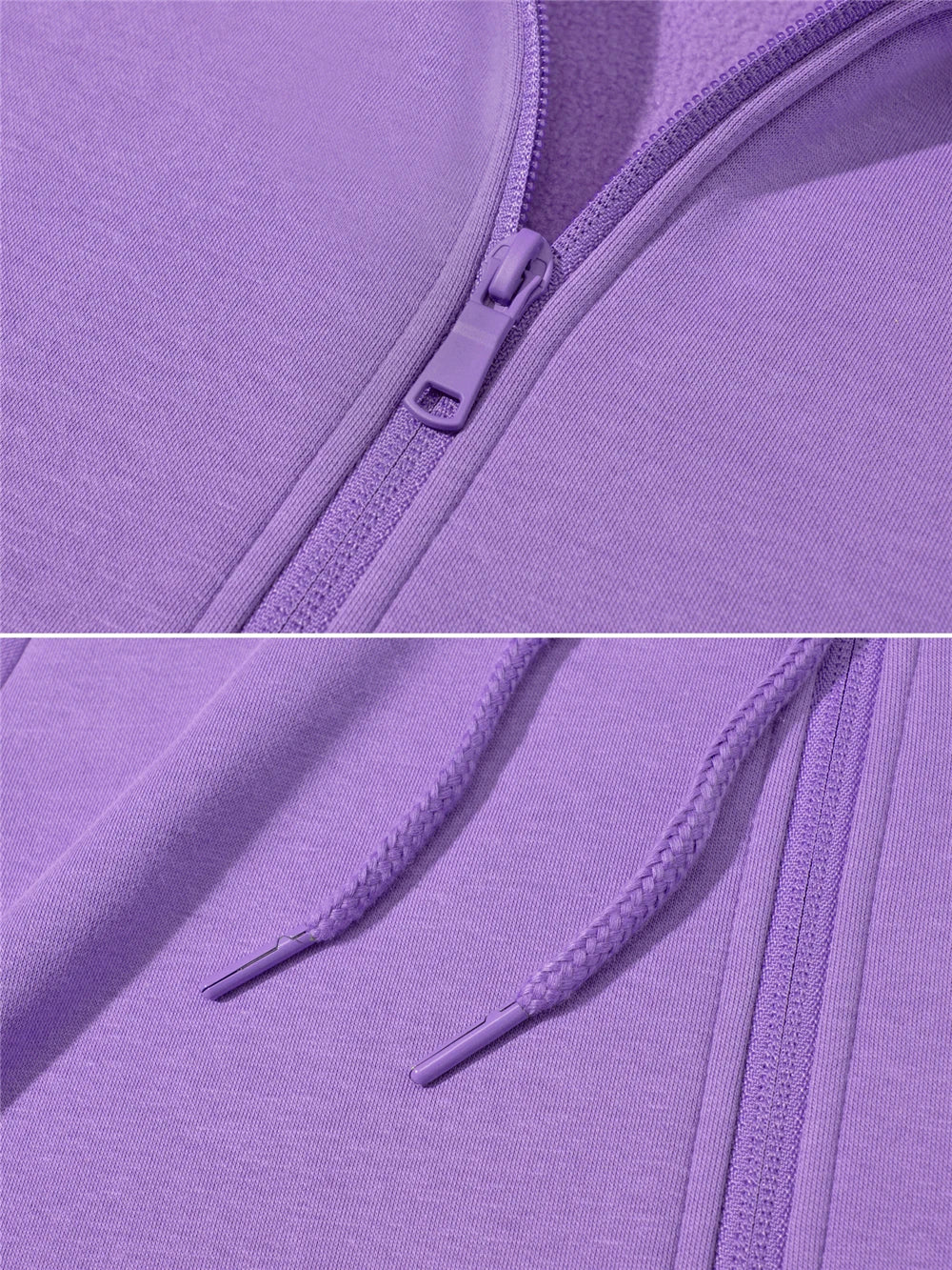 TACVASEN Fleece Lining Jogging Sweatshirts Womens Long Sleeve Hoodies Full Zip Up Jacket Workout Running Sportswear Casual Coats