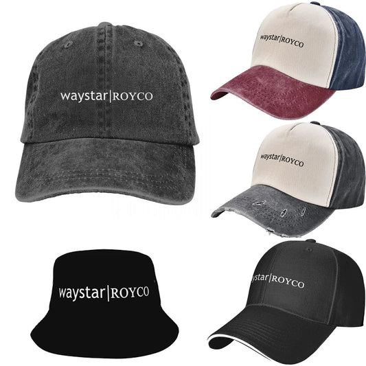 Waystar Royco Merch Men Women Baseball Cap Distressed Denim Hats Cap Vintage Succession TV Series Snapback Hat Casquette Viralgem Store