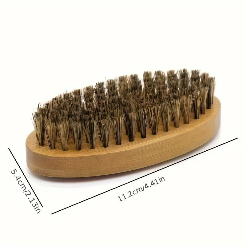 100g Waves Control Pomade Set 360 Wavy Hair Oil With Brush Natural Silky Shine Style Sport Waves Cream For African Black Men