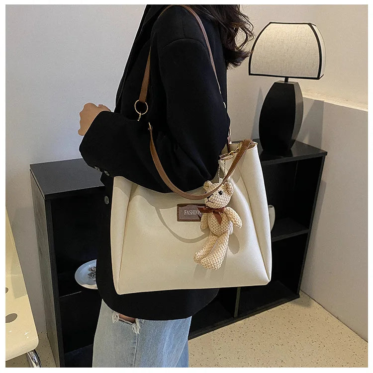 1PC Summer New make-up Bag Simple Shoulder Tote Bag
