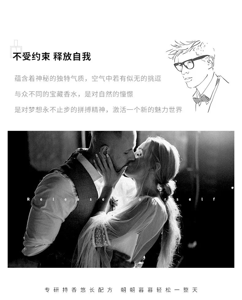 30ml Classic BLUE DE CHAVNK EAU DE PARFUM Pheromone Perfume Sky Blue HOMME SPORT Glamour Fragrance Body Spray for Men Gentlemen