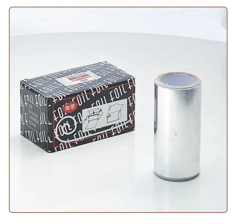 10M Highlights Paper Hairdresser Foil hair Dresser Color 1 Roll Aluminum Foil Paper Paper For Hair Wicks Hair Dye Hairdressing
