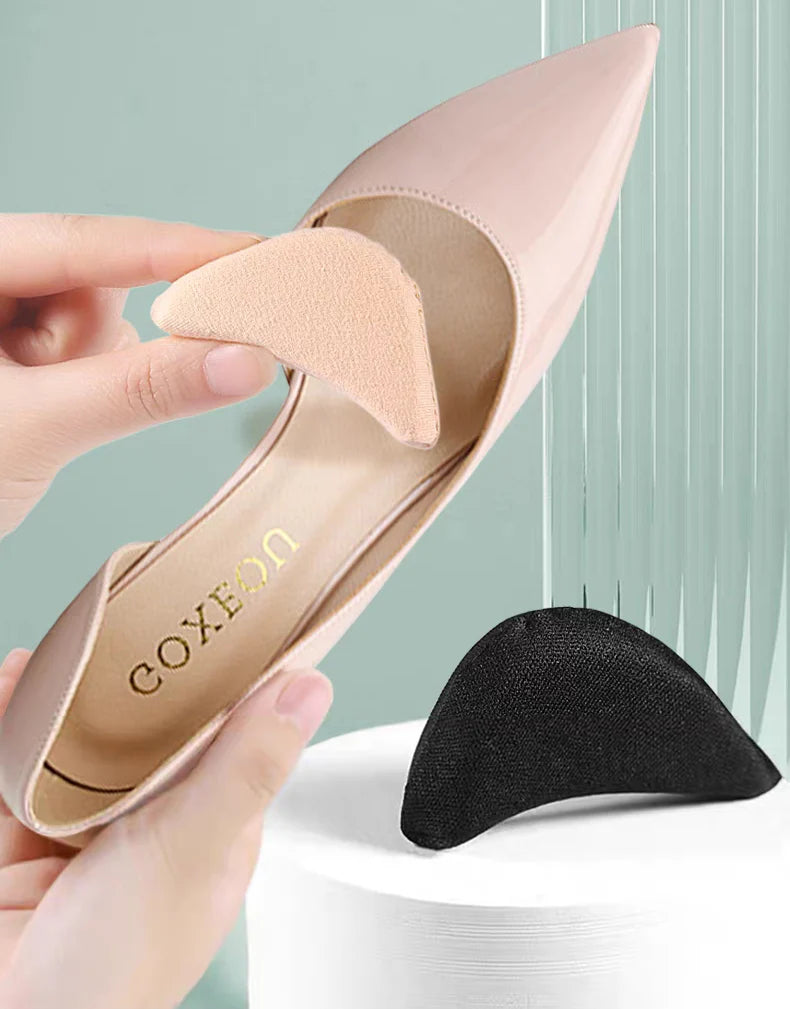 Sponge Forefoot Insert Pads Women Pain Relief High Heel Insoles Reduce Shoes Size Filler Protector Adjustment Shoe Accessories