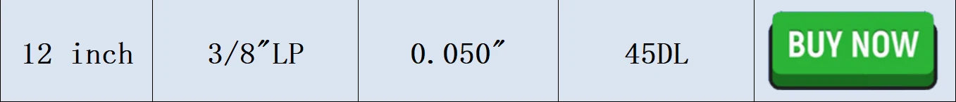 4/6/8/10 Inch 1/4 Chainsaw Chain Guide Portable Electric Saw Mini Chainsaw Logging Saw Blade Pruning Chain Saw Chain Accessories