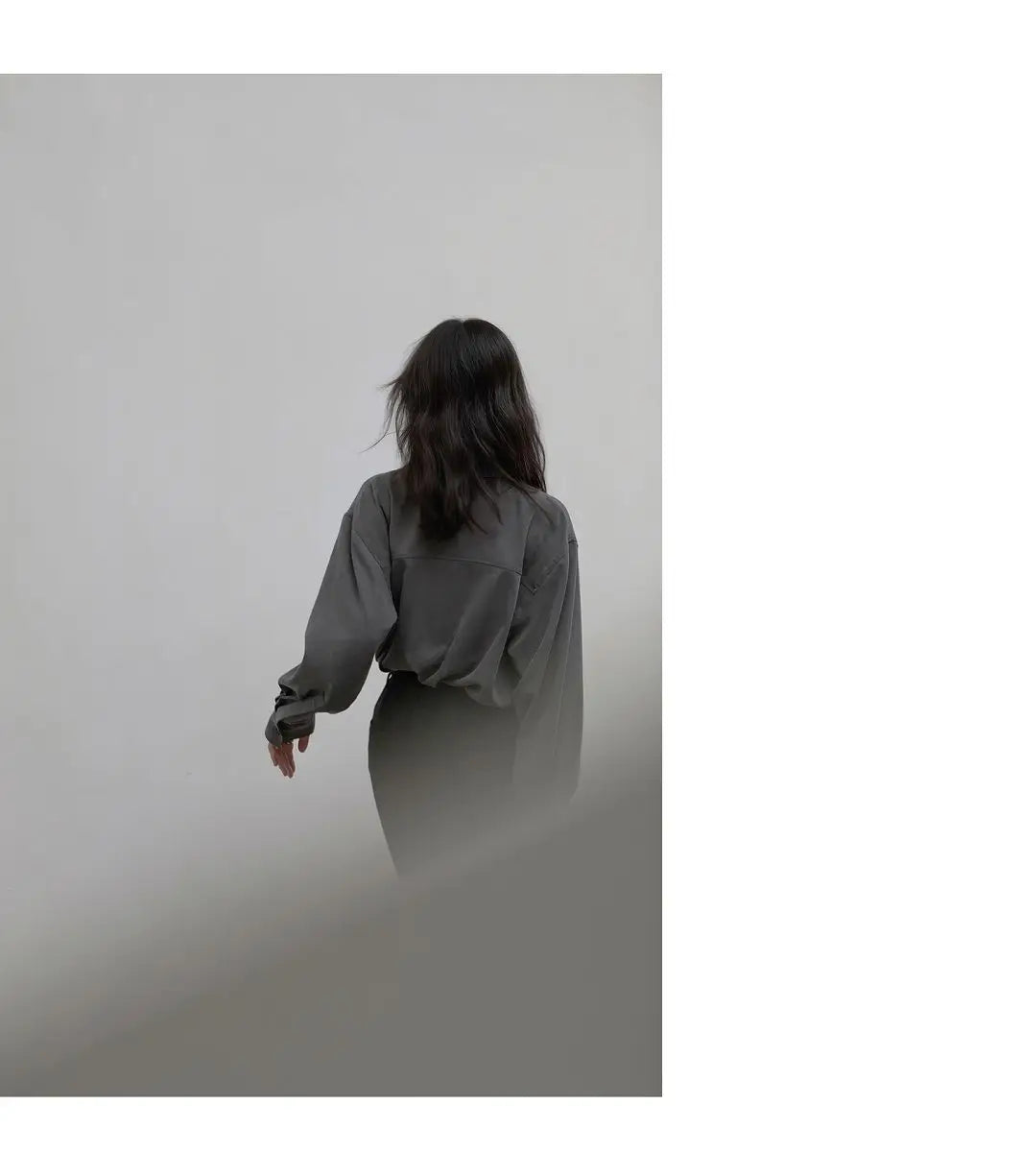 2025 Summer Minimalist Long Sleeve Button Up Shirt Women Korean Style Solid Tie Oversize Shirts Blouse Loose Clothes Autumn Tops