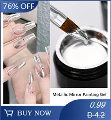 5Pcs Fast Drying Nail Art Glue Glitter UV Acrylic Rhinestones Press on Nails Strong Adhesive Nail Glue False Tips Manicure Tool