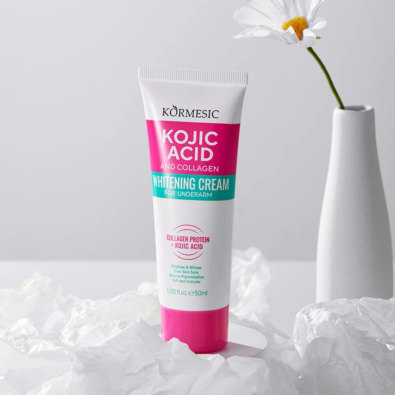 50g Body Underarm Whitening Cream Private Parts Bleaching Whiten Butt Knee Brighten Inner Thigh Intimate Dark Remove Melanin Viralgem Store