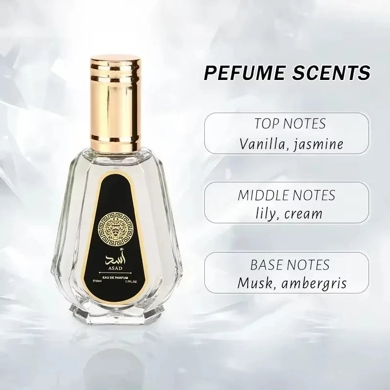 100ml Original Arab Men Perfumes Long-Lasting Sweet Woodiness Fragrance Classic Body Spray Black Portable Cologne Perfum Unisex Viralgem Store