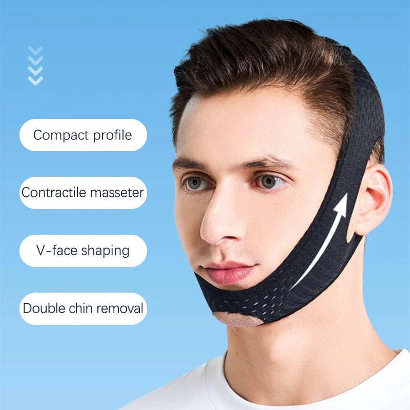 V Face Shaper Lift Massager Anti Wrinkle Red Soins De Double Chin Bandage Thin Face Care Beauty Health Slimming For Man Viralgem Store