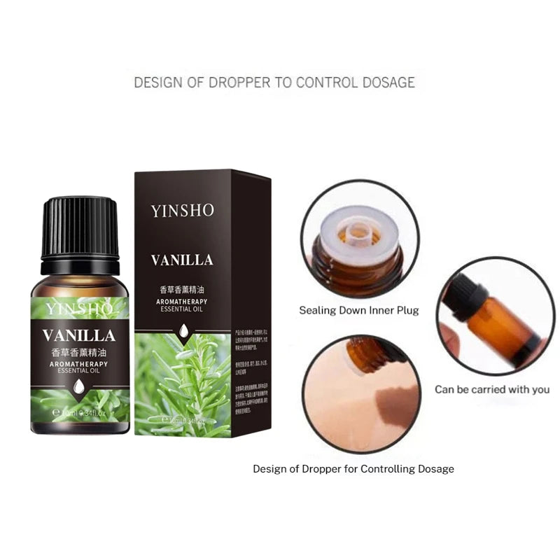 10ml Essencial Fragrance Oil for DIY Candles Making Pure Nature Oil for Diffuser Aromatherapy Fragrance Oil Vanilla Lavender Viralgem Store
