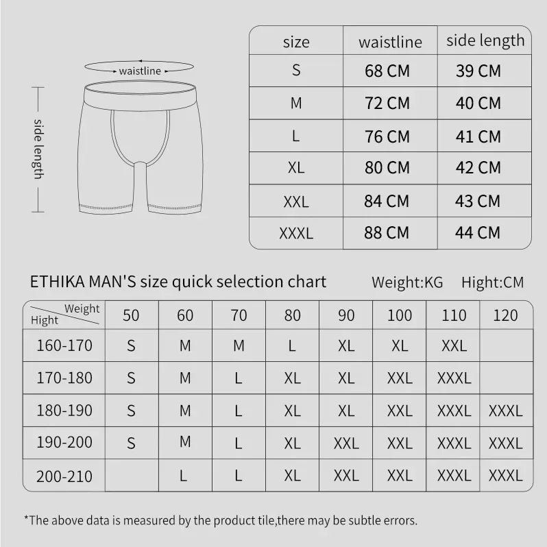 1PC Men Underpants Boxershorts Boxerbriefs Plus Size Boxer Briefs Men Underwear Boxer Cueca Male Panties Lingerie Sexy