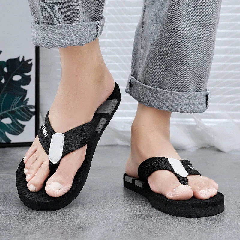 2024 new summer men's ultra-light EVA sole fashion comfortable sandals flip-flops