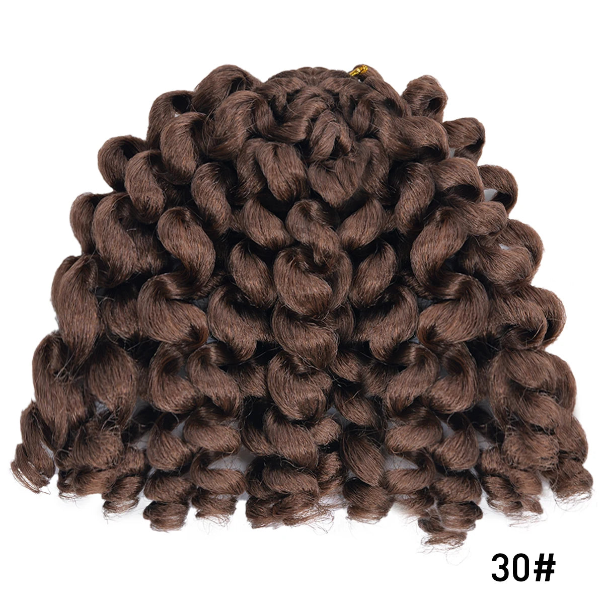 Synthetic Ombre Braiding Hair Jumpy Wand Curl Crochet Braids Hair Extension for Black Women Jamaican Bounce Curly Hair For Women