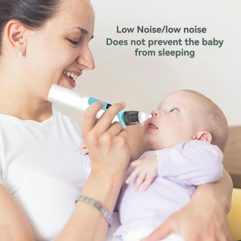 2024 New Pattern Baby Electric Nasal Aspirator Charging Version Newborn Baby Nasal Aspirator Suck Out Prevent Nasal Congestion Viralgem Store