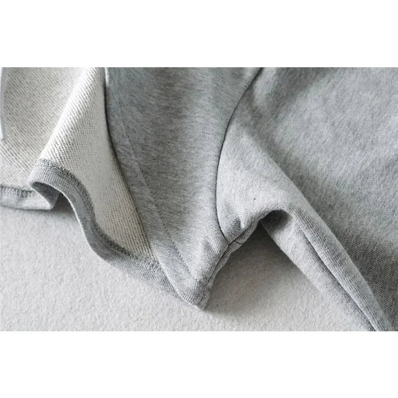 WTEMPO Women Sexy Drawstring Hooded Sweatshirts Long Sleeve Pullover Hoodie Super Crop Top Hoody Sweatshirts Viralgem Store