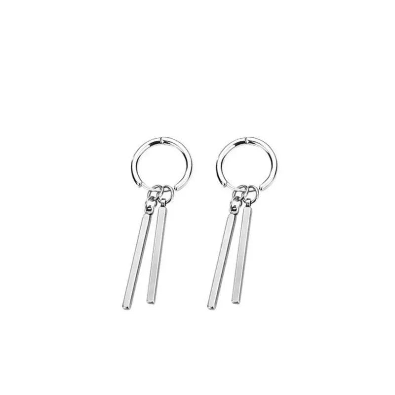 2024 Niche Trendy Men's Earrings Creative Personality Street New High-end Women's Earrings Banquet Party Gifts Jewelry Wholesale