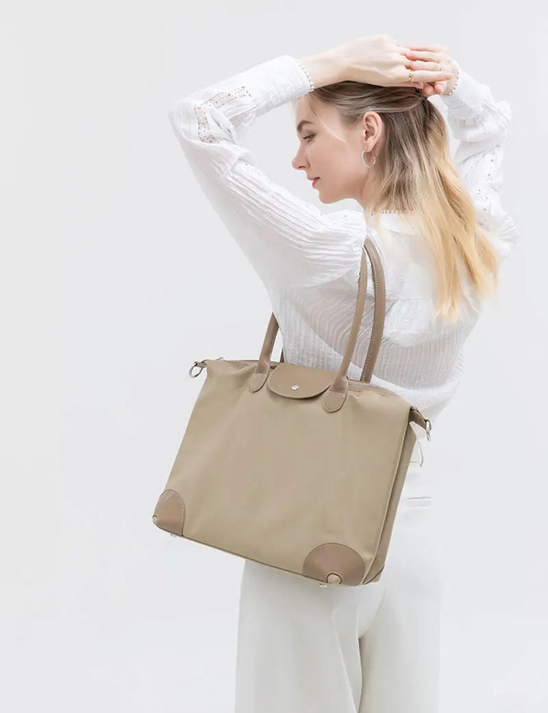 Women's Tote Bag Large Capacity Waterproof Oxford Cloth Women Shoulder Bag Luxury Designer Crossbody Bags Foldable Handbags Viralgem Store