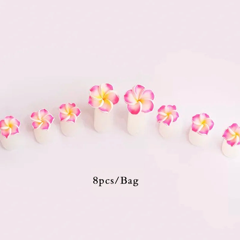 8pcs/Bag Flower Soft Silicone Toe Separator Foot Finger Divider  Separator Flexible Finger Toe Spacer Separation Tool Viralgem Store