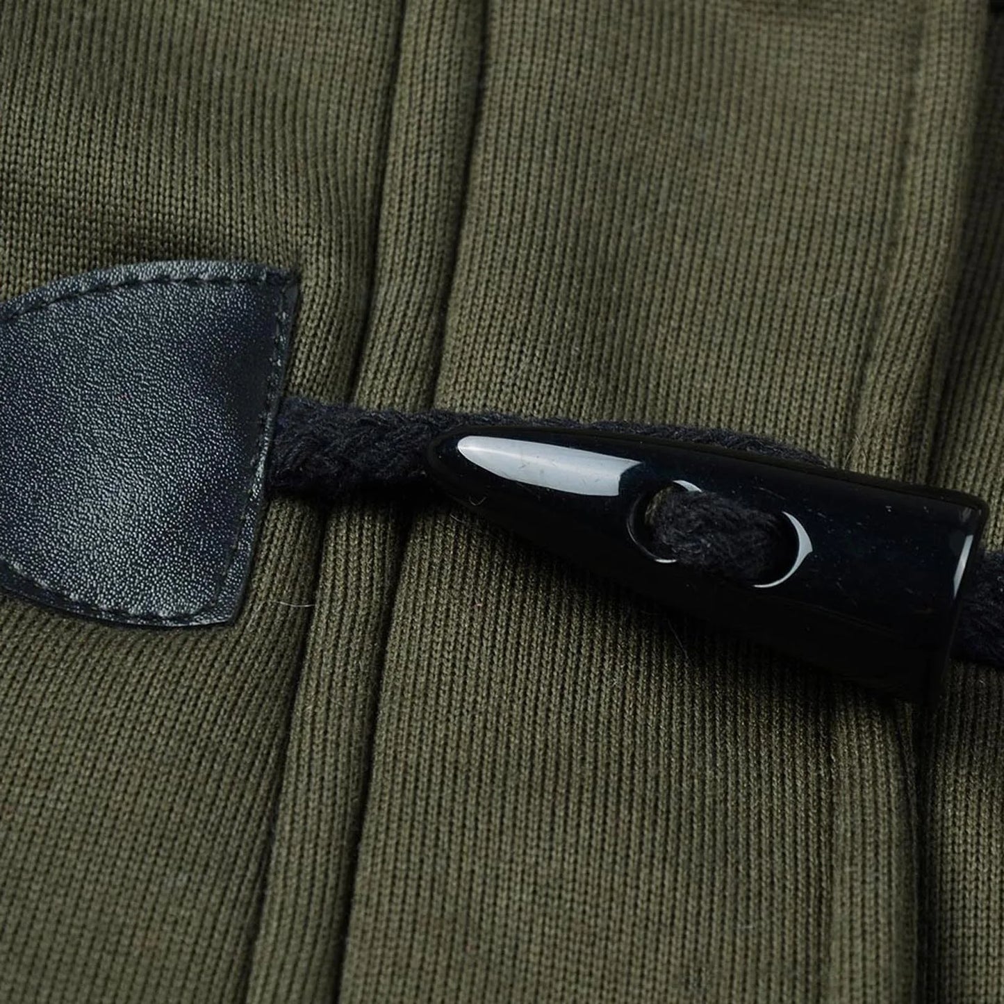 Womens Winter Coats Thicken Sherpa Lined Jacket Fashion Horn Button Hooded Outwear Warm Wool Blended Pea Coat Pockets