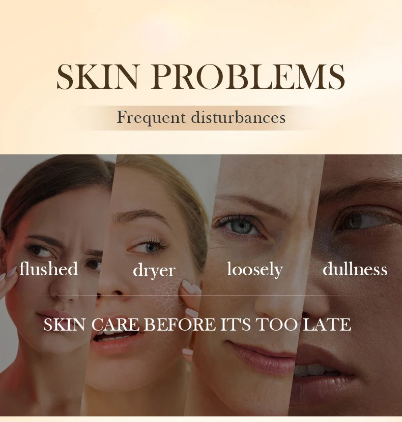 30pcs SADOER Rose Sanil Face Serum Capsule Facial Moisturizing Brightening Firming Facial Essence Beauty Face Skin Care Products