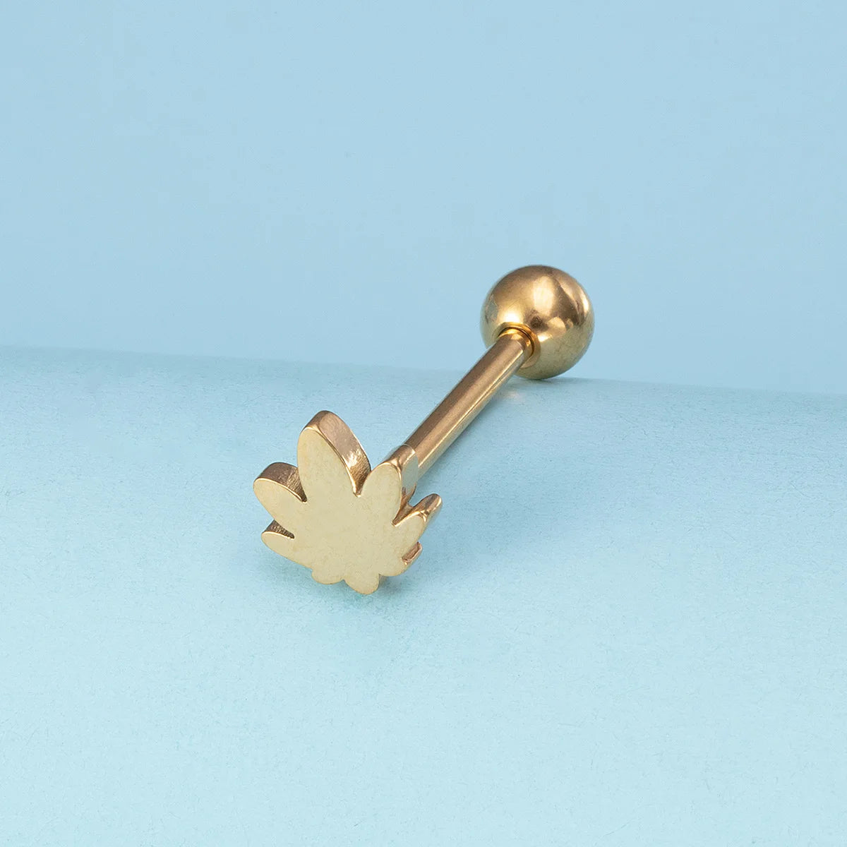 1-4pcs 14G Stainless Steel Tongue Rings Punk Straight Barbells Heart Star Maple Leaf Anchor Cross Tongue Piercing Jewelry Unisex Viralgem Store