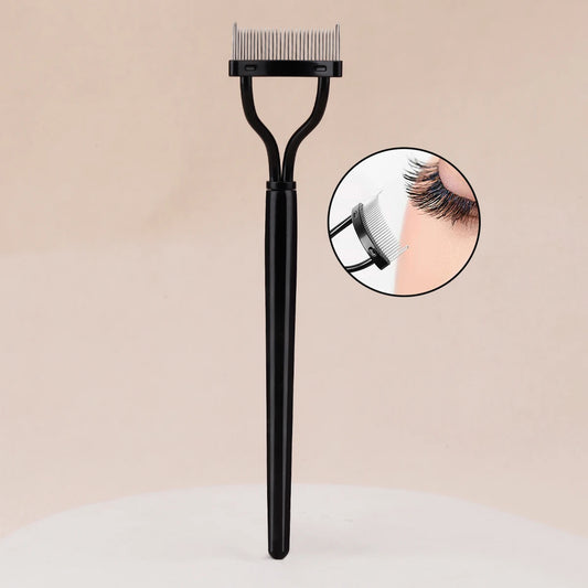 1/3 pcsPortable Eyelash Brush Comb  Eye Lash Stainless Steel Eyelash Combing Tools Eyelash Curler Makeup Lash Separator