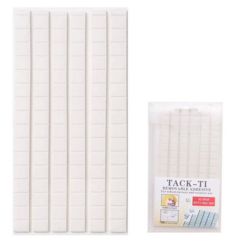 Acrylic nail practice stand, magnetic nail tip art display stand, nail enhancement tool with reusable adhesive putty clay, used