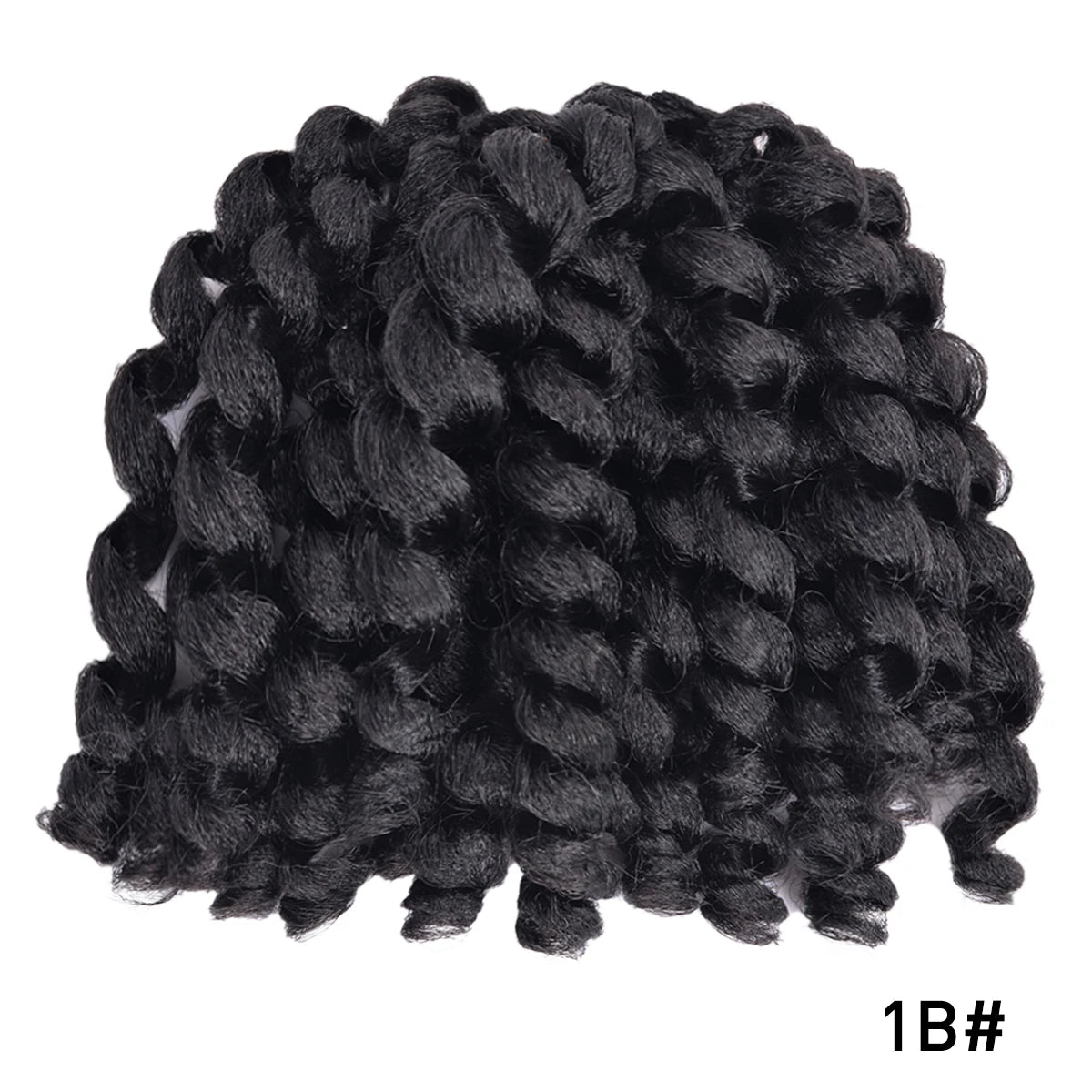 Synthetic Ombre Braiding Hair Jumpy Wand Curl Crochet Braids Hair Extension for Black Women Jamaican Bounce Curly Hair For Women