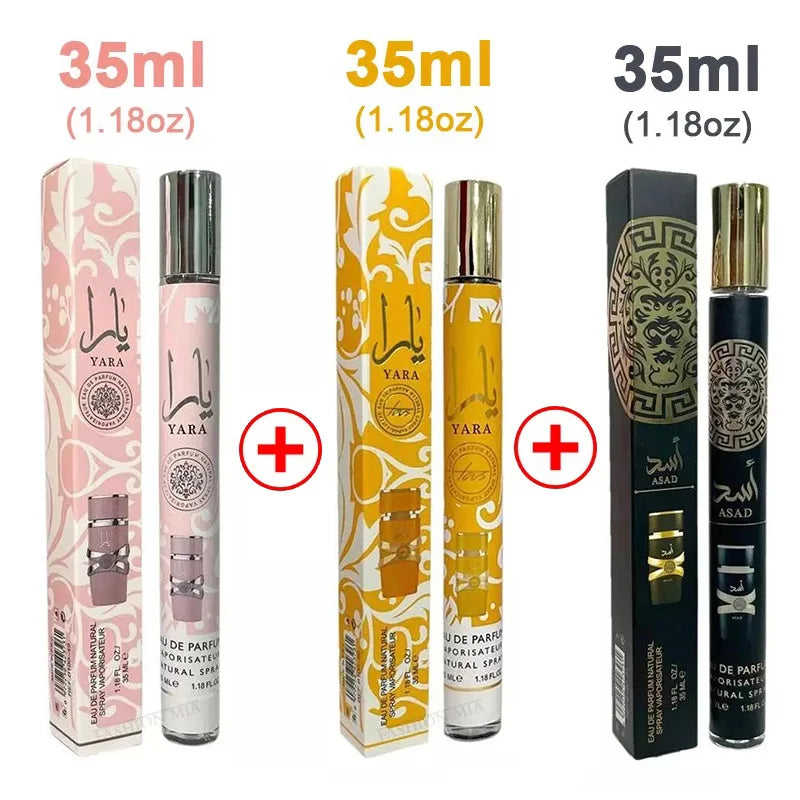 35ml Small Test Tube Arabian Perfumes Lasting Fragrance Spray Floral Scent Eau De Parfum Cologne Deodorants High Quality Gifts
