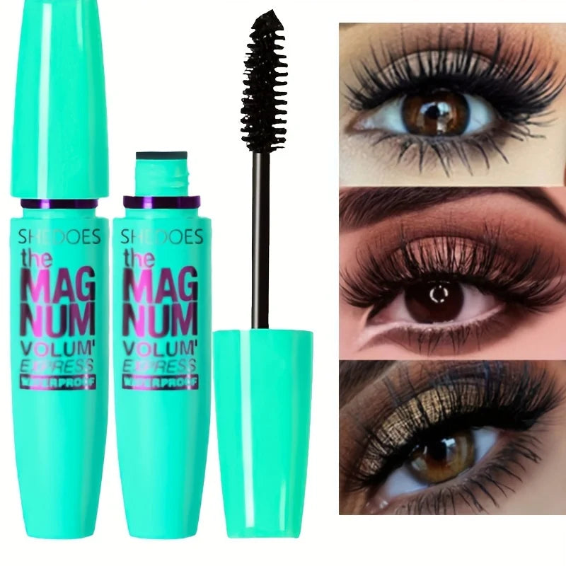 4D Black Mascara Thickening, Lengthening, Curling, Waterproof Liquid Fiber Mascara Viralgem Store