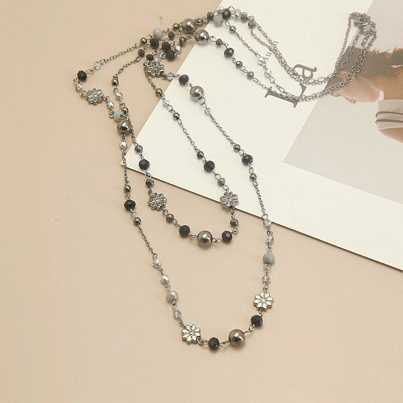 1PC Bohemian Beaded Long Sweater Necklace Women's Fashion Stackable Long Necklace Viralgem Store