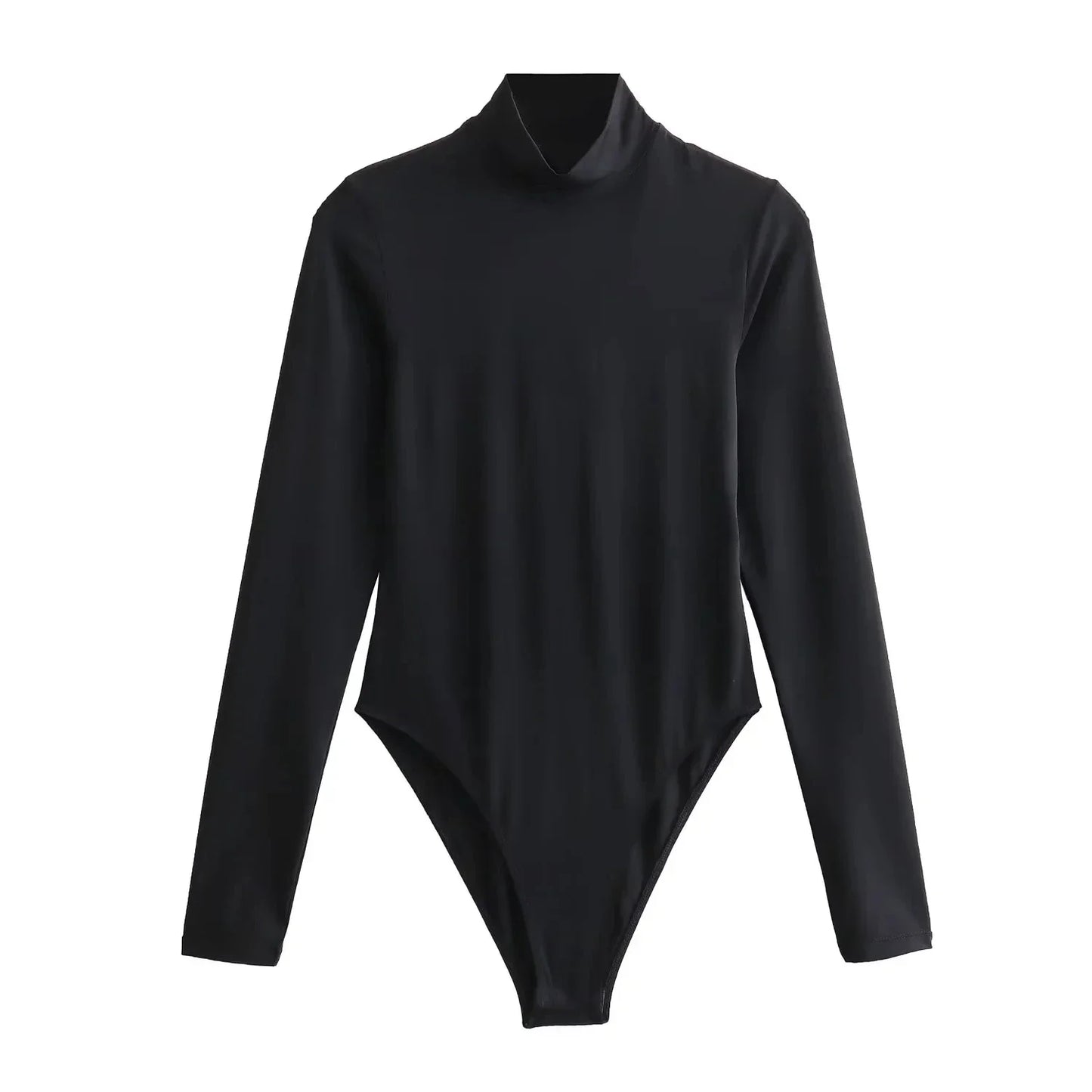 TRAF 2024 Women's Long Sleeve Body High Neck Lingeries Bodysuit Woman Basic Bodysuit Tops For Women Elegant Women's Bodys