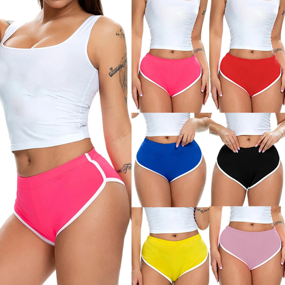 Women's Summer Leisure Loose Yoga Shorts Sports Fitness Exercise Hot Pants Push Up Training Tight Pants Pocket Shorts