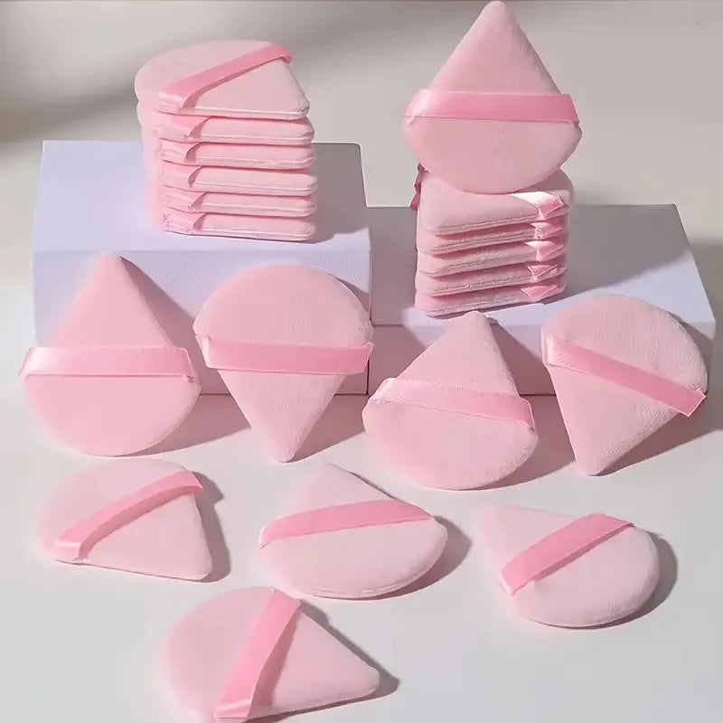 24-Piece Pink Makeup Sponge Set | Premium Latex-Free Beauty Blenders for Foundation & Concealer | Soft Bouncy Blending Sponges |