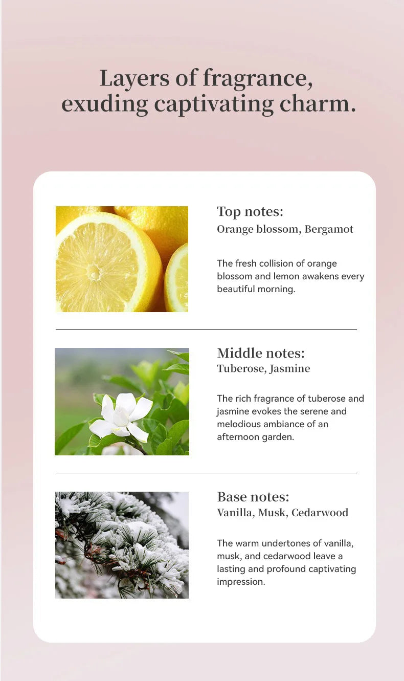 50ml (1.7oz) Original Brand Perfume My Way Flying Sand Long Lasting Light Fragrance Wood Perfume For Women