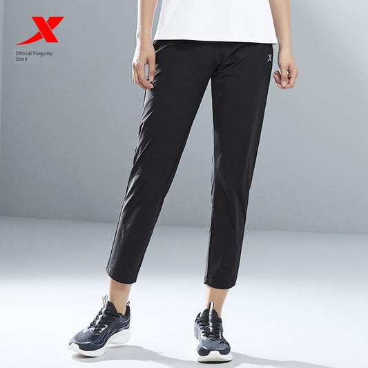 Tebu Ice Silk High Elastic Women's Sports Pants 2023 Summer New Arrival Running Leisure Pants Women's Pants 977228690280