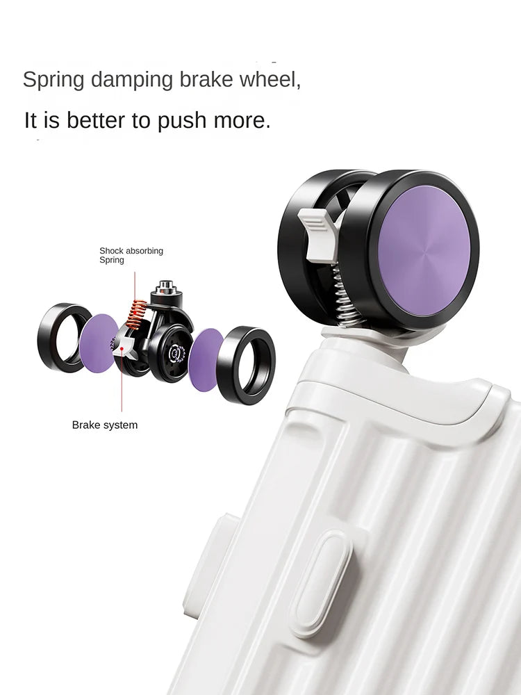 28/30/32 inch Travel Suitcases Large Capacity New Strong and Durable Thickened PC Aluminium Frame Trolley Suitcase 20'' Carrier Viralgem Store