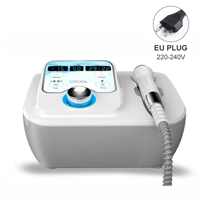 2024 NEW Dcool Portable Cool + Hot + EMS For Skin Tightening Anti Puffiness Facial Electroporation Machine Beauty Device