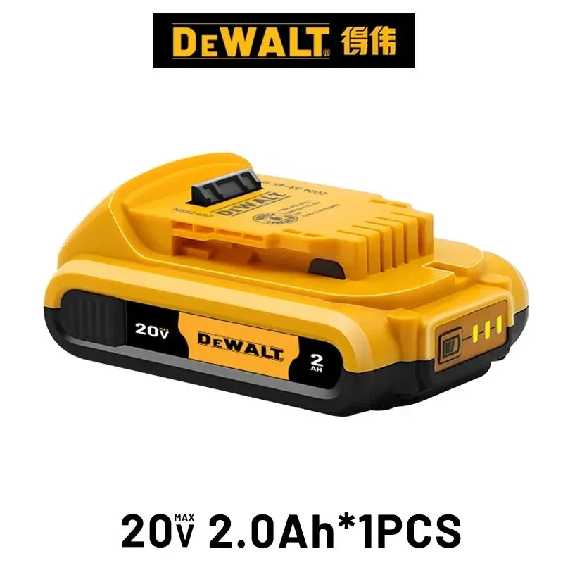 100% Original DEWALT 🔋 20V/60V MAX XR Rechargeable Tool Battery 6Ah/9Ah Compatible with DCB200 Series for Dewalt Tools 👍 Viralgem Store