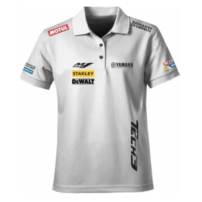 Yamaha polo shirt men's 2025 new casual sportswear breathable cotton slim fit brand design high quality polo shirt Viralgem Store